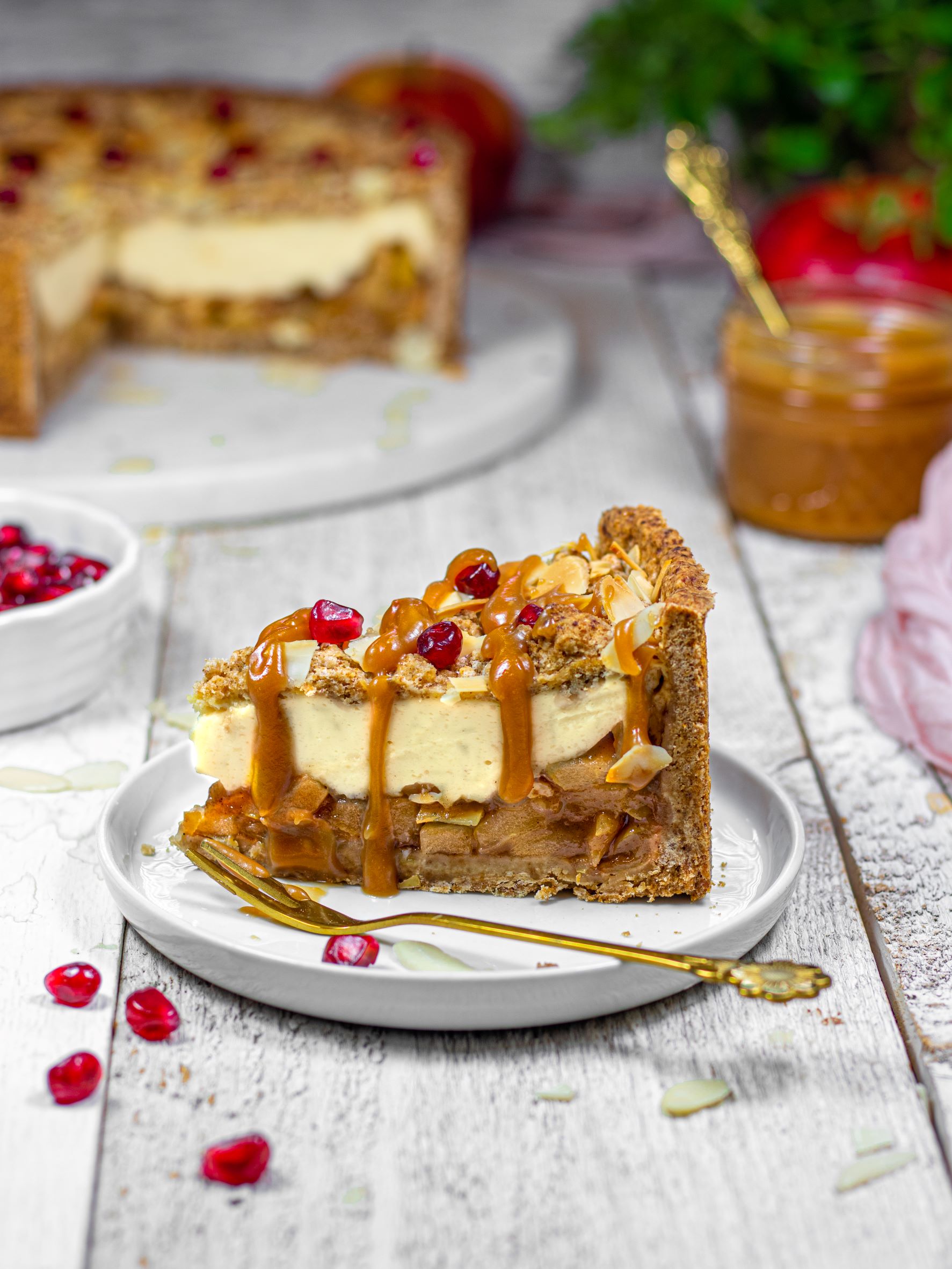 Bratapfel-Cheesecake