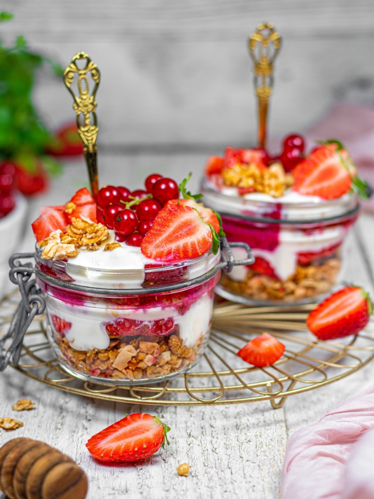 Joghurt Parfaits - Kitchenfae