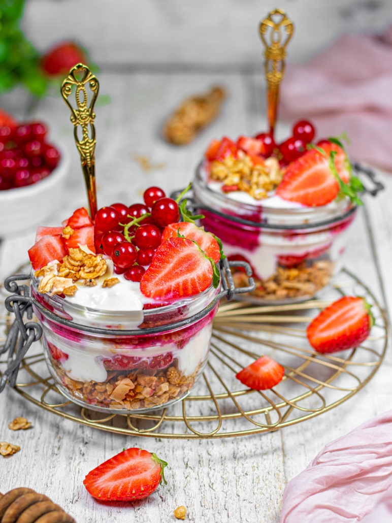 Joghurt Parfaits - Kitchenfae