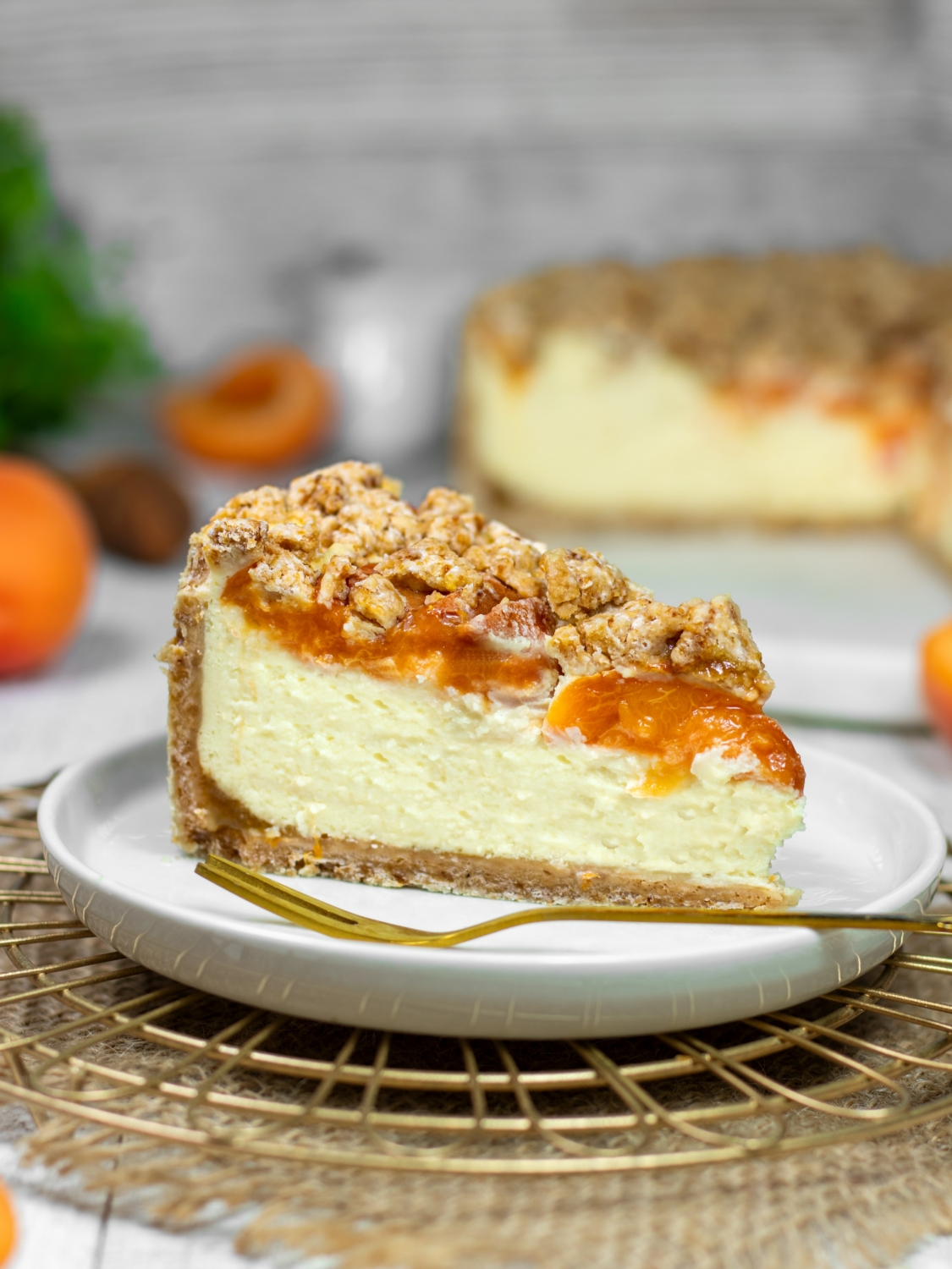 Marillen-Topfen Torte - Kitchenfae