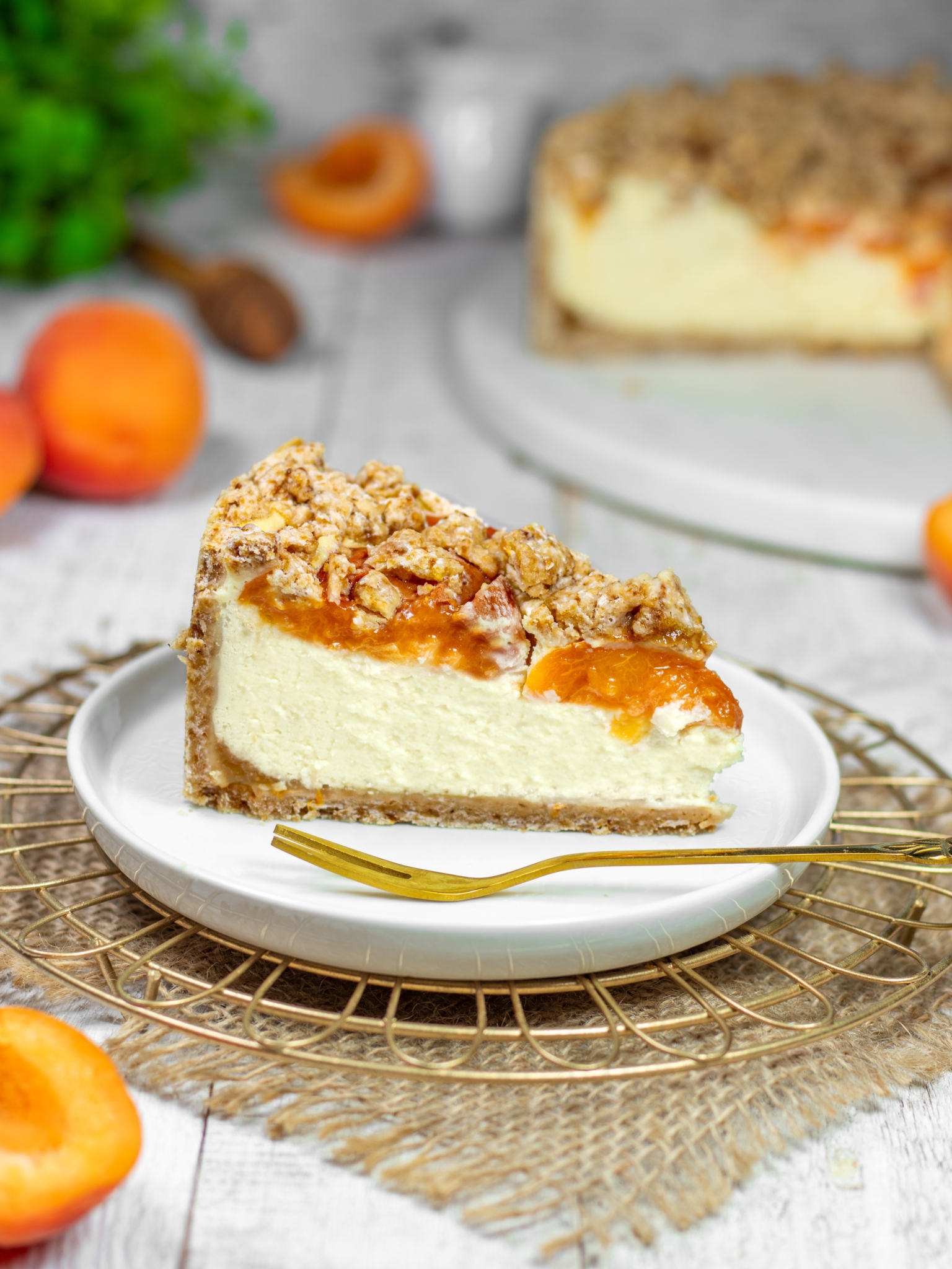 Marillen-Topfen Torte - Kitchenfae