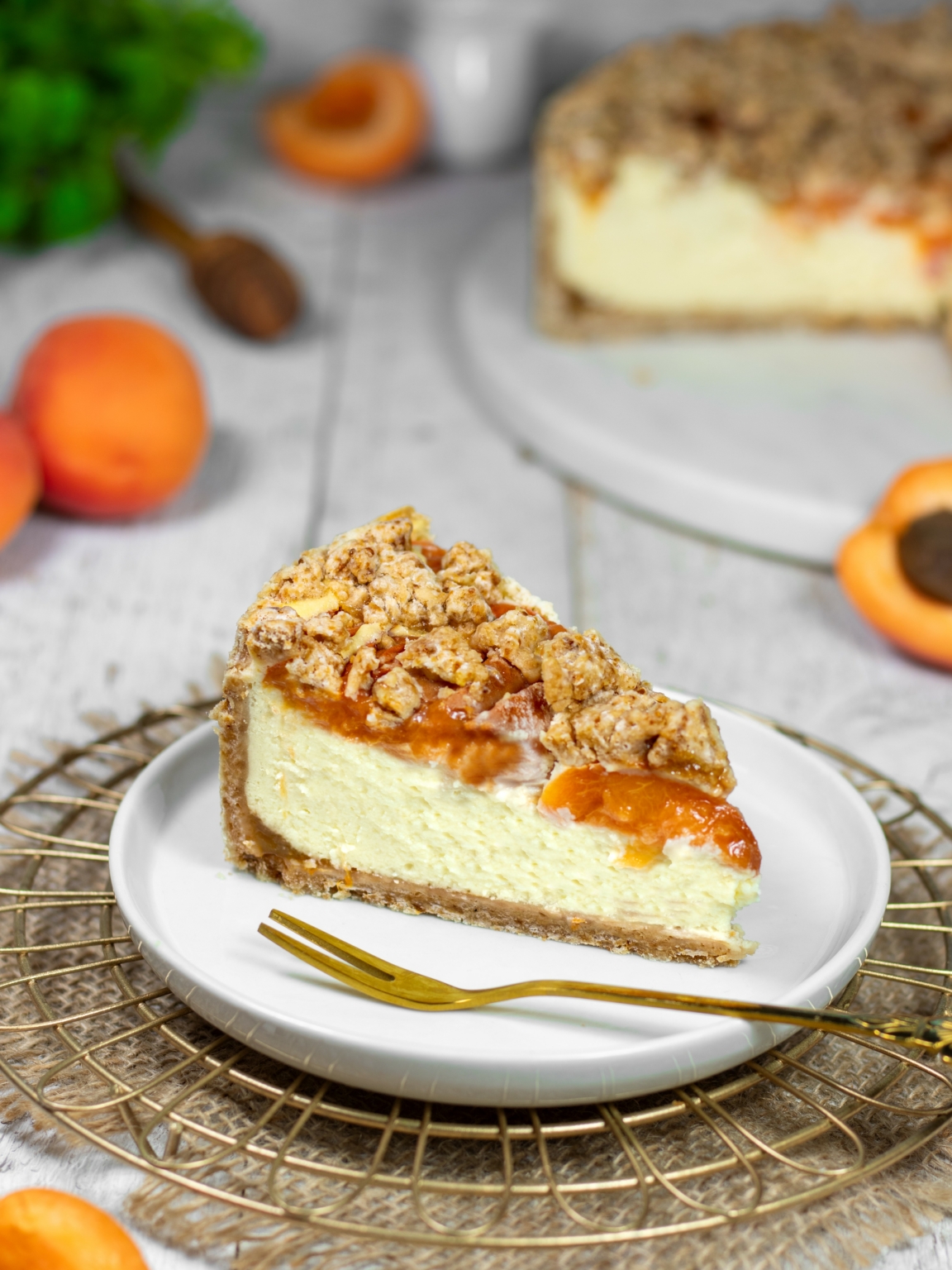 Marillen-Topfen Torte - Kitchenfae