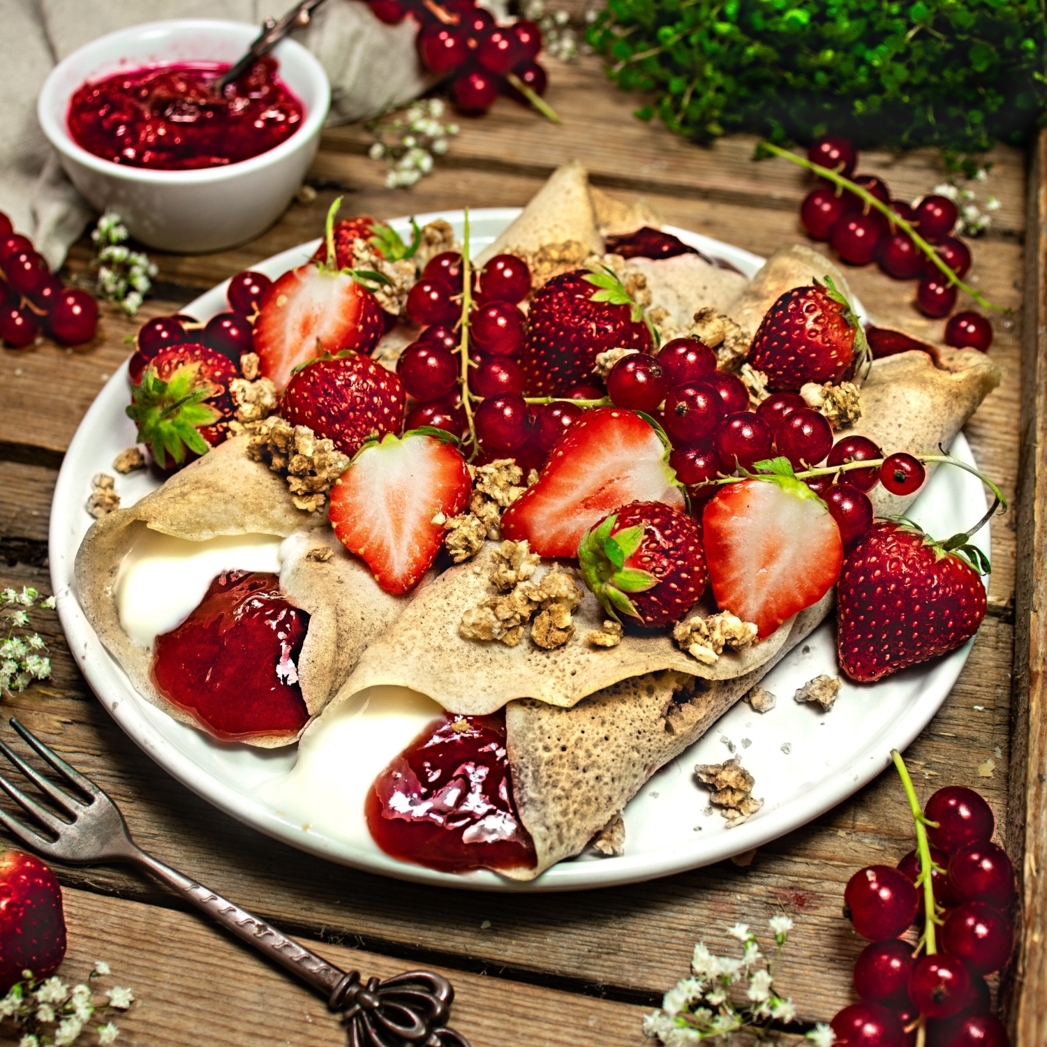 Crepes Rezept Glutenfrei